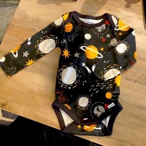 Solar system onesie